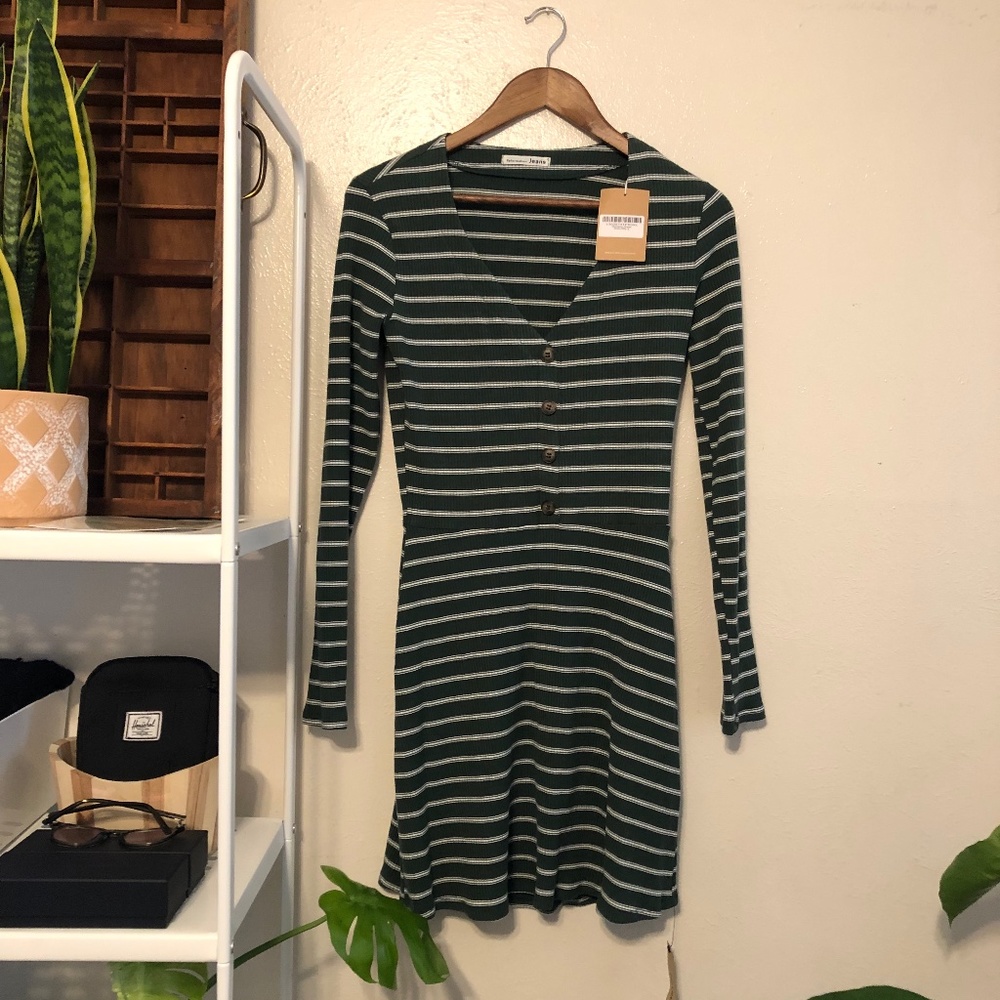 Reformation Marlene Striped Dress